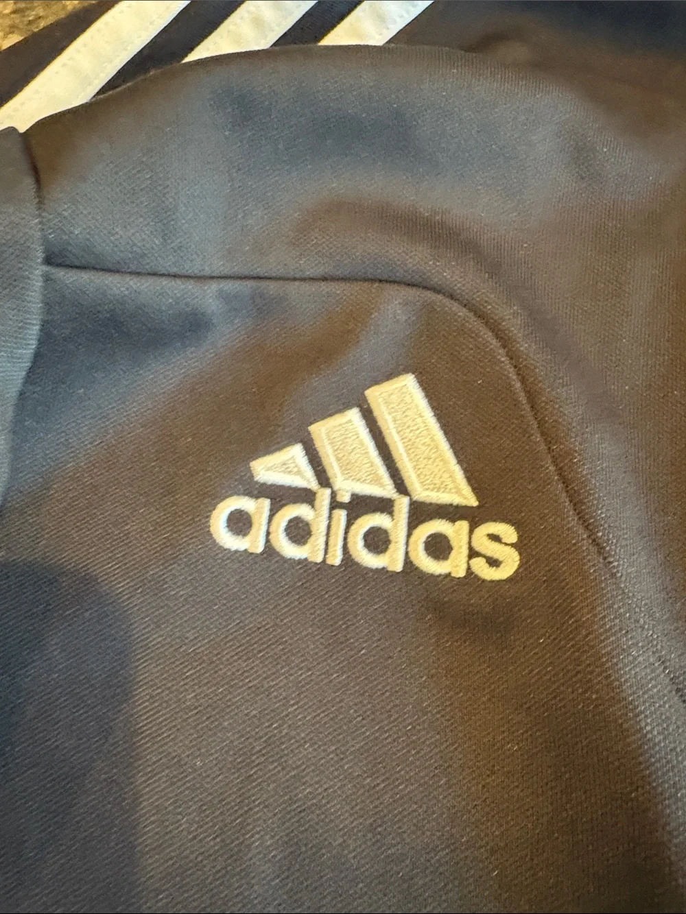 adidas men’s Large Black Track Jacket Portland Bend/Timbers FC Climacool